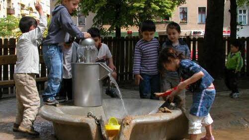 Einen Wasserspielplatz sollen nach den aktuellen Planungen auch die Kinder von Elfershausen bekommen. Foto: Winfried Ehling