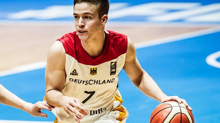 Bester deutscher Spieler im Halbfinale war der Bamberger Nils Haßfurther (Falcons Nürnberg) mit 15 Punkten. Doch auch der 17-jährige konnte die Niederlage gegen Kroatien nicht verhindern. Foto: Fiba-Euroope