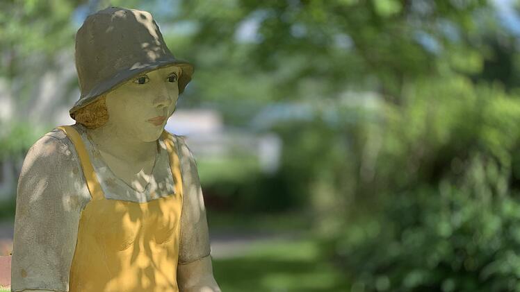 Auch diese Figur wird in die Wandelhalle wandern. Foto: Annett Lüdeke (Archiv)