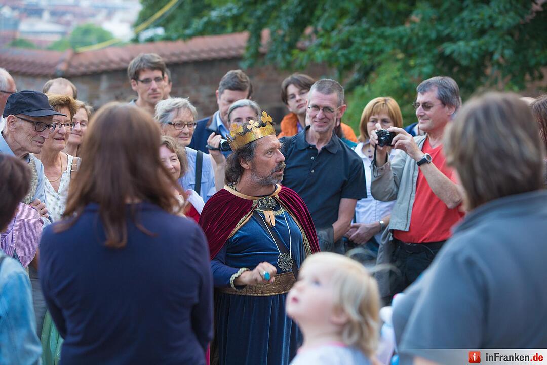 Burgfest auf der Kaiserburg in Nürnberg