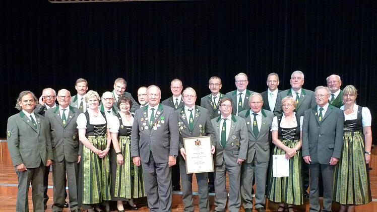 Bei der Schützentafel wurden den engagierten Mitgliedern der Coburger Schützengesellschaft Dank gesagt.