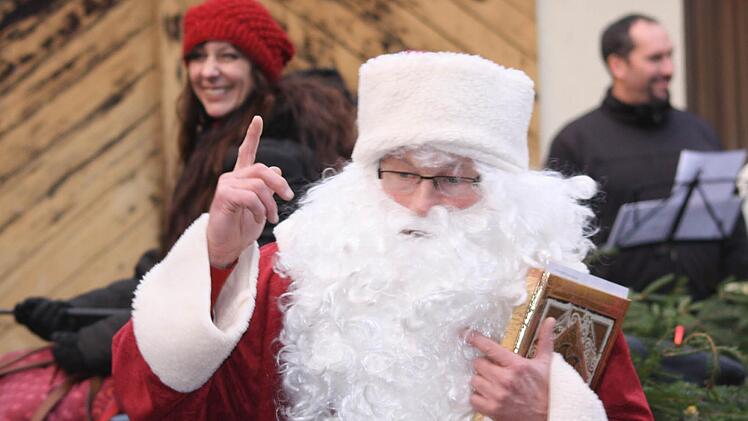 Bürgermeister Wilhelm Friedrich in seinem Element. Foto: Joachim Weichert