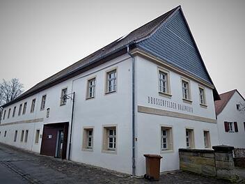 Die Bräuwerck-Gaststätte im Neudrossenfelder Ortskern