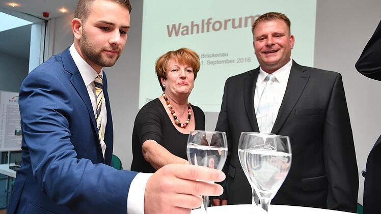 Wahlforum der Saale-Zeitung am 1. September 2016 in der Georgi-Halle, Bad Brückenau. Foto: Ronald Rinklef