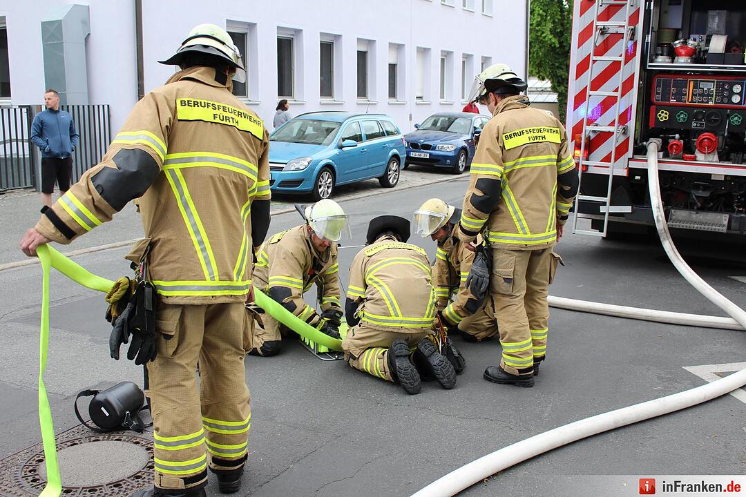 Fürth: Wohnungsbrand in der Südstadt