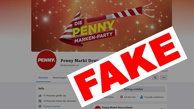 Fieses Fake: Falsche Penny-Seite mit Betrugsmasche auf Facebook