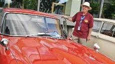 Organisator Walter Schaller vom Oldtimer-Stammtisch Kulmbach.