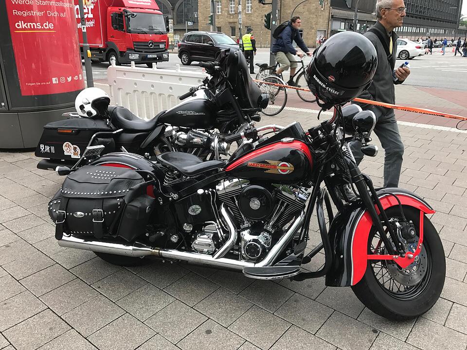 Harley-Davidson-Treffen in Hamburg