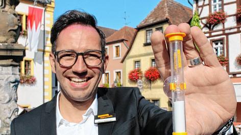 Volkach: Wo Sand an der Autoscheibe rieselt