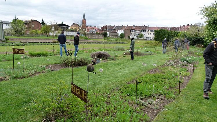 Eine versteckte grüne Oase inmitten der Stadt ist der Kräutergarten Mussärol. Foto: Marion Krüger-Hundrup