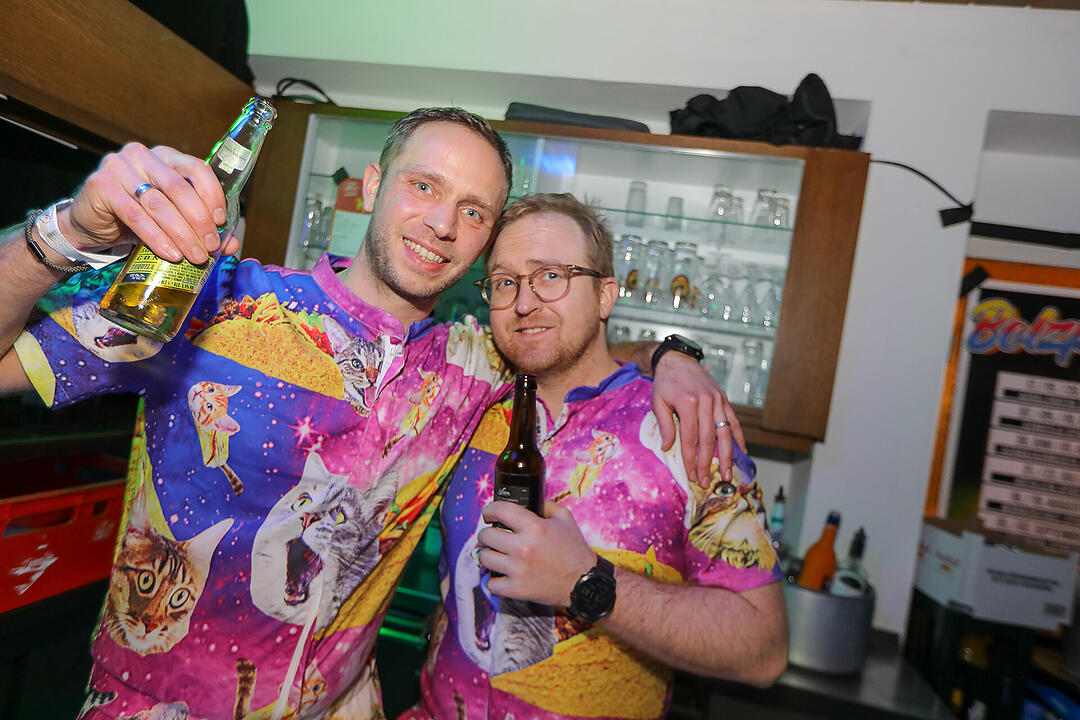 Beste Partystimmung in der Stadthalle