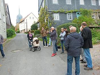 Die Anwohner der "Hohen Gasse" in Großgarnstadt wünschen sich eine Drosselung des Verkehrs. Foto: Lothar Weidner