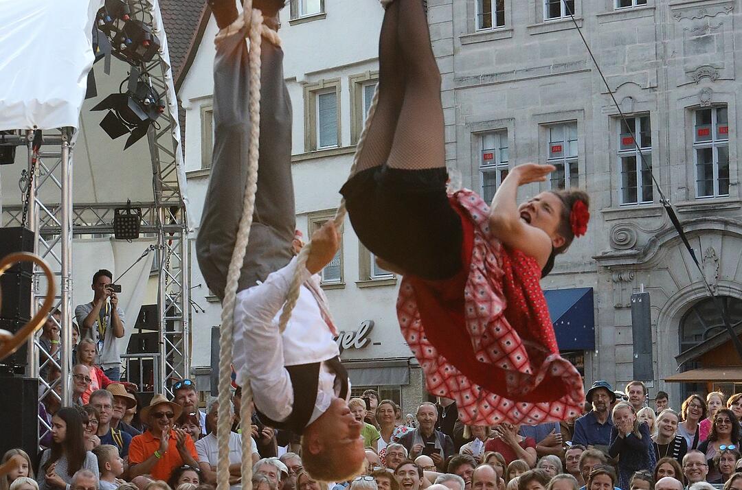 Einrücke vom Artistik-Festival ZirkArt in Forchheim