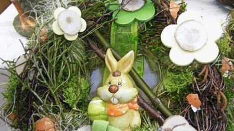 Rechtzeitig vor Ostern bietet der Markt in Rattelsdorf viele Anregungen f&uuml;r das Fest. Foto: privat