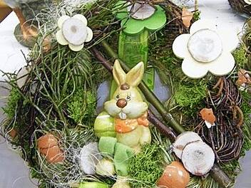 Rechtzeitig vor Ostern bietet der Markt in Rattelsdorf viele Anregungen f&uuml;r das Fest. Foto: privat