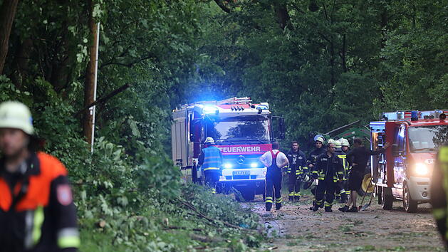 Starkes Unwetter zieht über Bayern