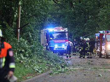 Starkes Unwetter zieht über Bayern