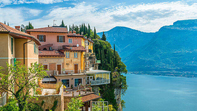 Malerischer Blick in Tremosine sul Garda