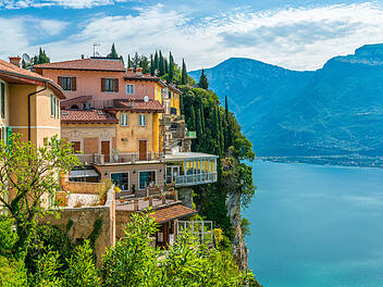 Malerischer Blick in Tremosine sul Garda