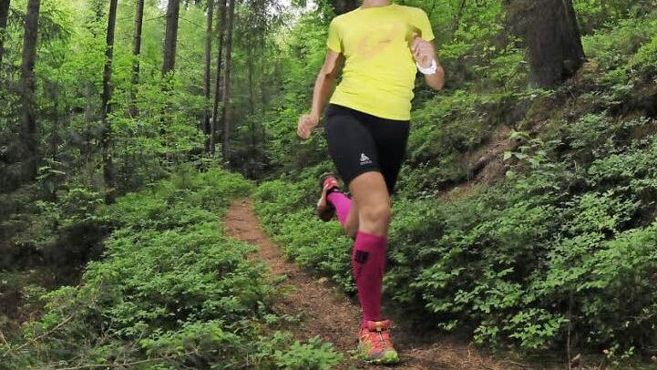Susanne Schubert von der LG Ludwigschorgast konnte im vergangenen Jahr schöne Erfolge erzielen. Dafür wurde sie bei der Hauptversammlung ausgezeichnet. Foto: Michael Kraus
