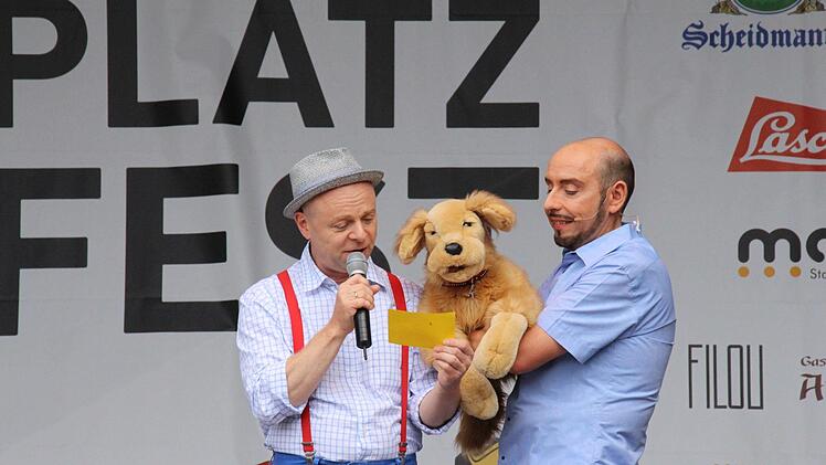 Kindernachmittag beim Schlossplatzfest in Coburg Foto: Oliver Schmidt