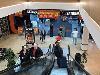 Erlangen Arcaden Shopping Center Shoppen Einkaufen Saturn