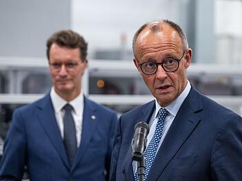 Merz zu Antrittsbesuch in Nordrhein-Westfalen