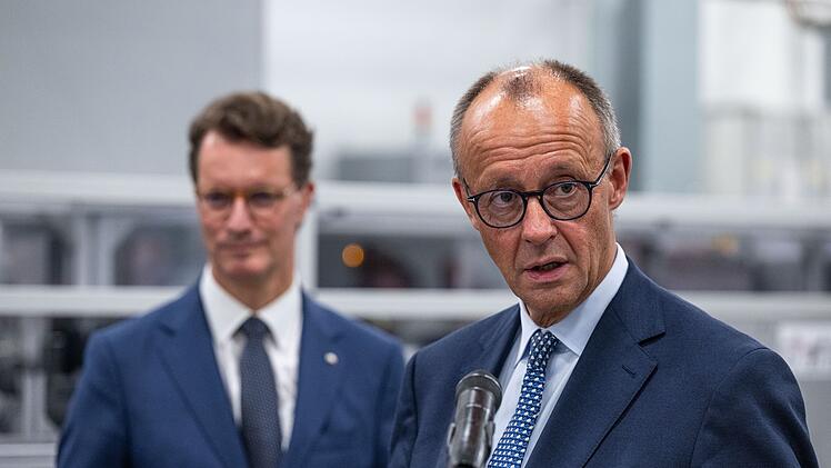 Merz zu Antrittsbesuch in Nordrhein-Westfalen