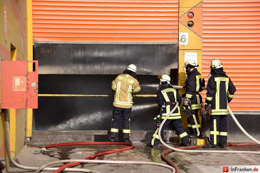 Brand in Müllheizkraftwerk