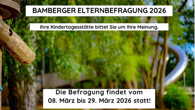 Plakat Aufruf Bamberger Elternbefragung