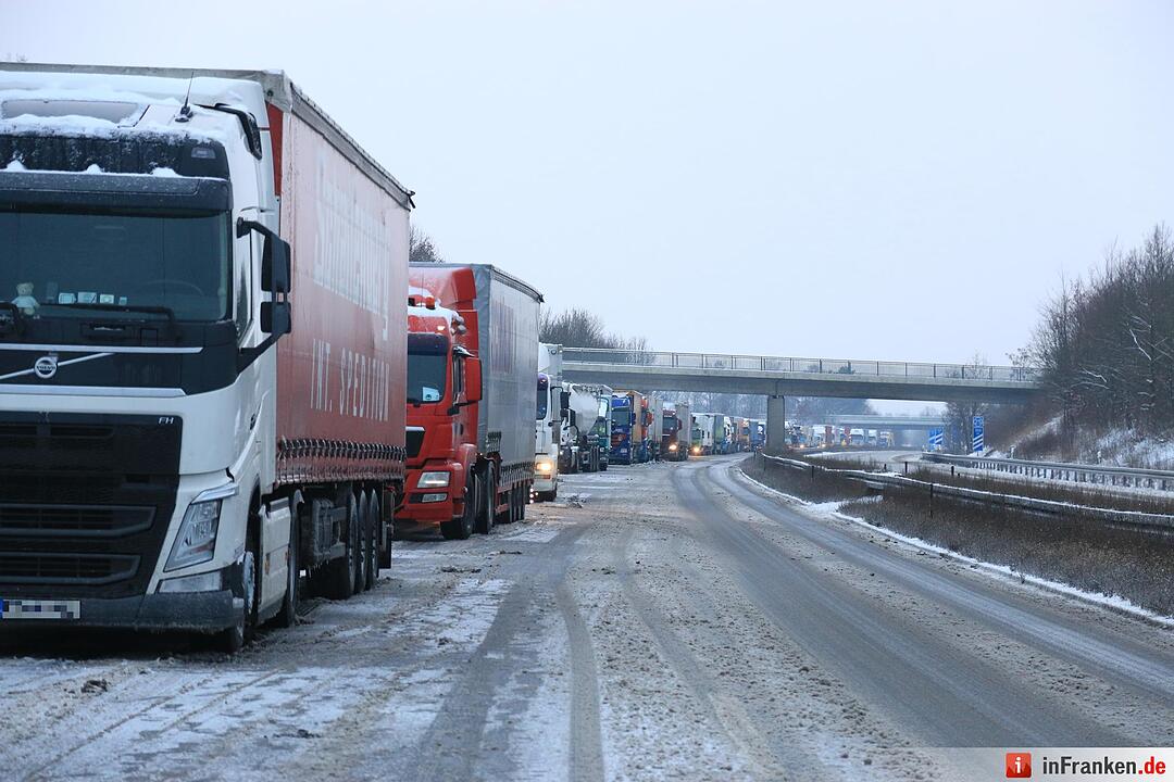 Unfall auf der A73 bei Hirschaid