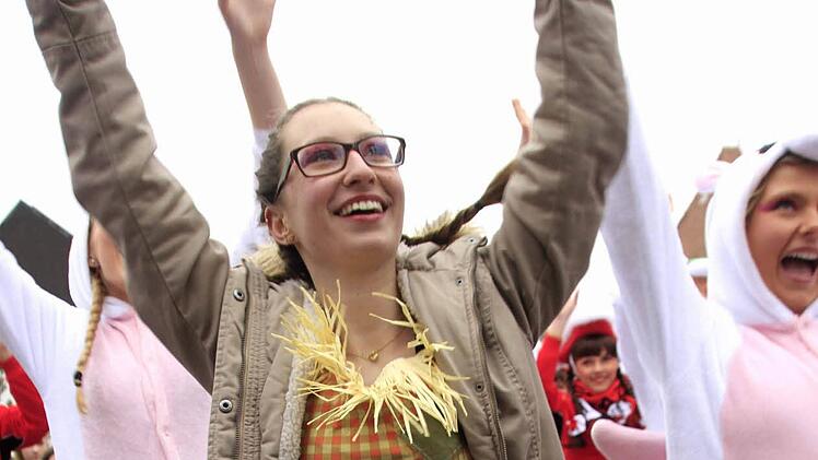 Impressionen vom Faschingsumzug der Weisendorfer Blummazupfer. Foto: Richard Sänger