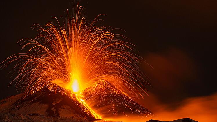 Eruption am Ätna