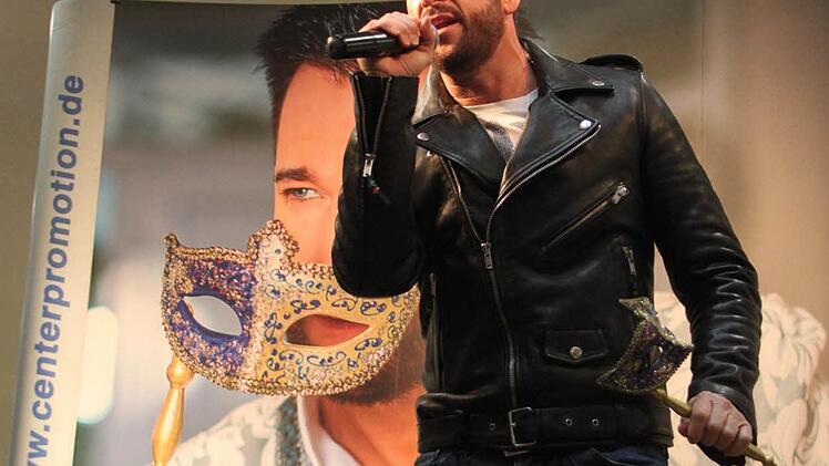 Michael Wendler bei seinem Auftritt im Fritz. Foto: Jürgen Gärtner