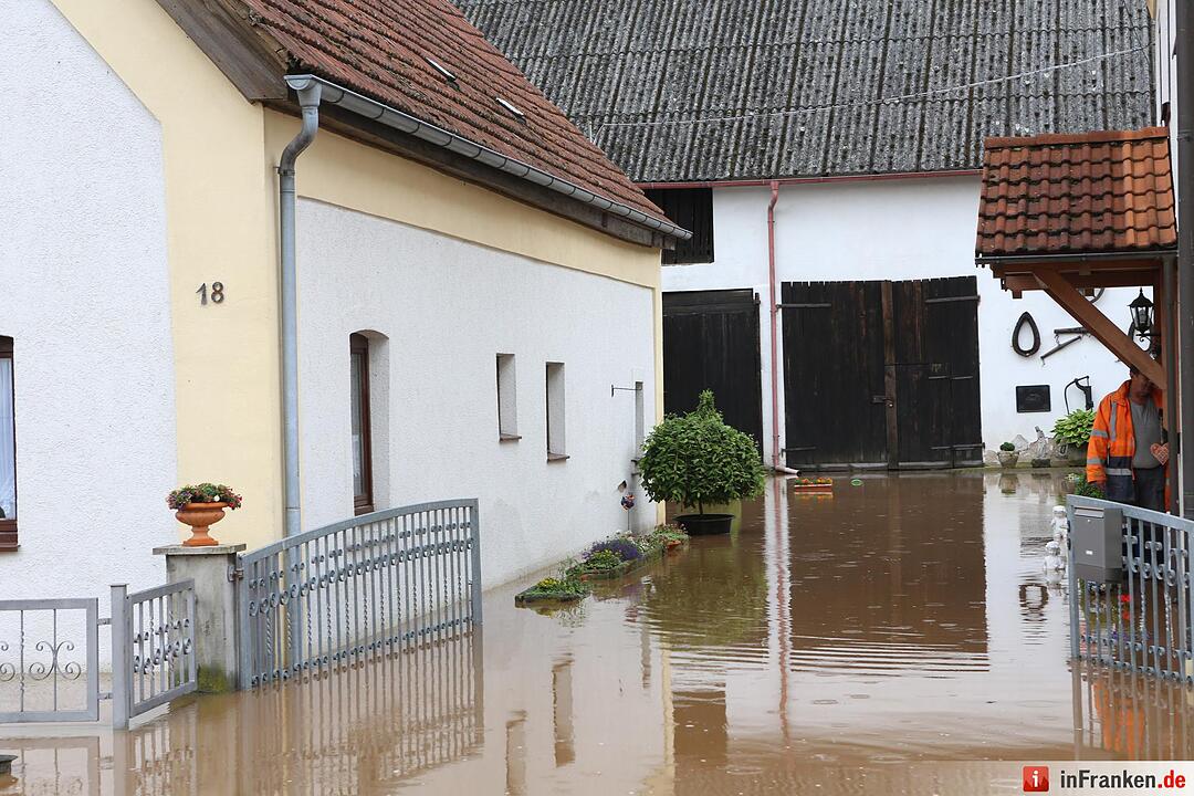 Hochwasser Landkreis Bamberg III - Oberhaid