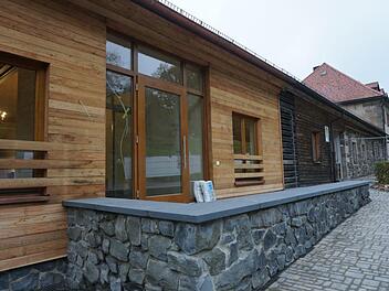 Der neue Klosterladen auf dem Kreuzberg ist fast fertig gestellt. Am  Samstag, 14. Oktober,  findet um 10 Uhr die Eröffnung statt. Marion Eckert