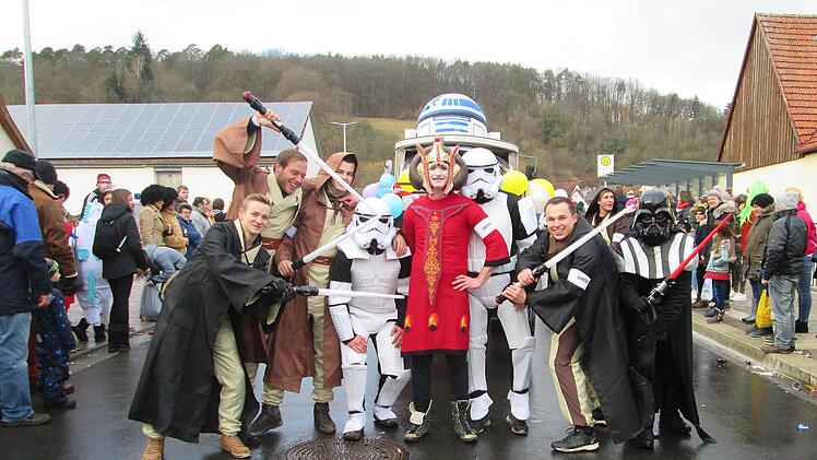 Starwars fehlte nicht.