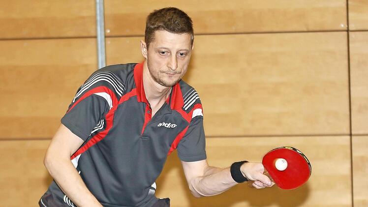 Andreas Wittig vom TTC Sand holte sowohl im Einzel als auch im Doppel einen Punkt für seine Mannschaft. Foto: Ralf Naumann