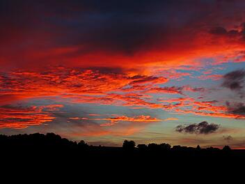 Symbolbild: Abendrot