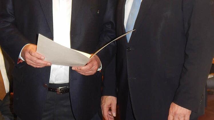 Martin Wedel (l.) und Joachim Herrmann Foto: Mona Lisa Eigenfeld