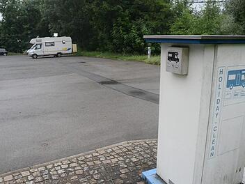 Der Wohnmobilstellplatz an der Hammermühle ist sanierungsbedürftig. Vor allem die Technik muss aufgefrischt werden. Die Ausschussmitglieder stellten eine Erweiterung zurück und forderten eine Kostenermittlung.K.- H. Hofmann