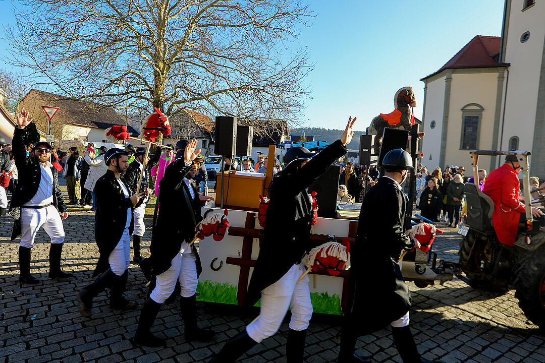 Fasching in Sand am Main!