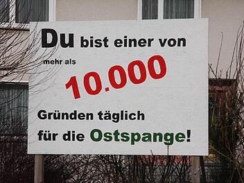 In Gosberg setzen sich die Menschen schon seit längerem für die Ostspange ein. Foto: FT/ Archiv