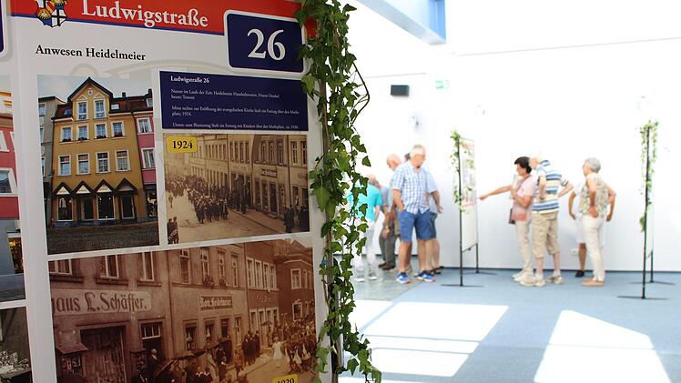Eröffnung der Ausstellung "Ludwigstraße - früher und heute" am 29. Juni 2019 in Bad Brückenau Foto: Julia Raab