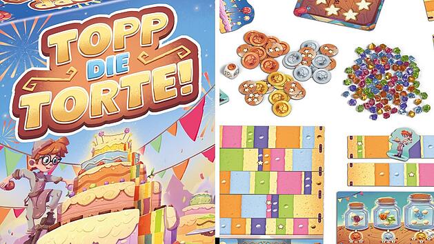 Spielzeug-Schnäppchen: Topp die Torte ist Kinderspiel des Jahres 2025
