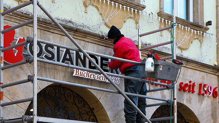 Aus der Buchhandlung Hübscher wurde die Osiander Buchhandlung. Foto: Matthias Hoch