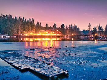 Fichtelsee, Franken, Ausflug, Fränkisch, Winter, Winterausflug, See, Gefroren, Winterausflug