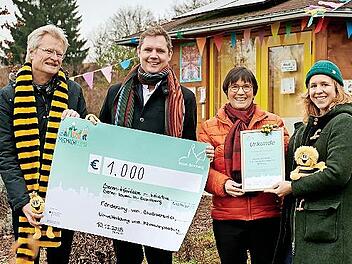&bdquo;MitMachKlima&ldquo;-Kleinprojektpreis f&uuml;r die Initiative Bienen-leben-in-Bamberg.de.