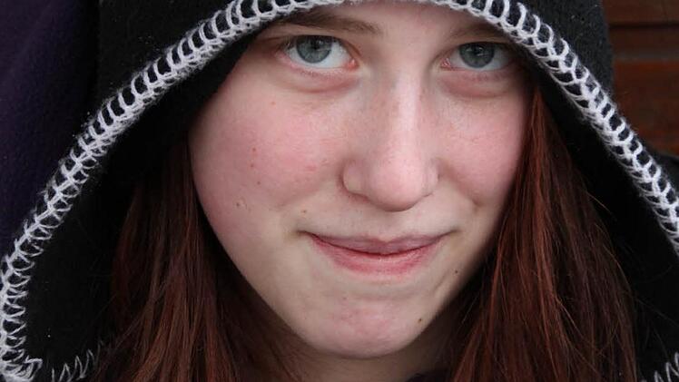 Katie Cunningham pendelt täglich zur Schule nach Münnerstadt. Fast eine Weltreise.