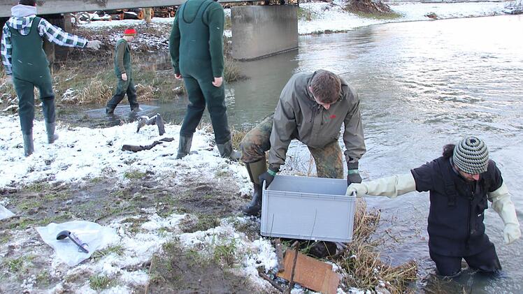 Einsatz am Steinachfluss